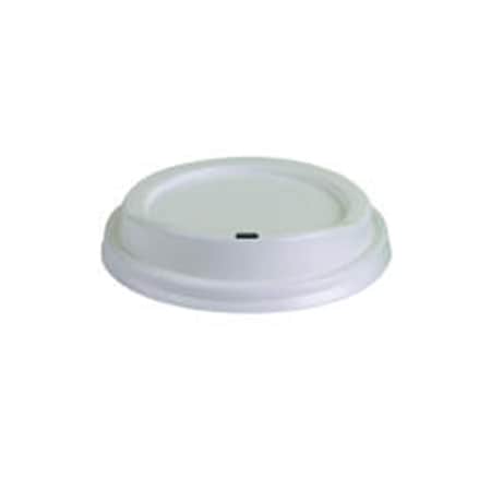 Coolcollectibles Plastic Hot Cup Lid - White - 8 Oz. CO3040133